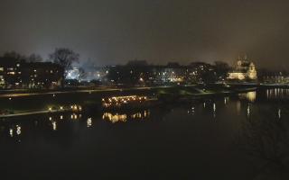 Kraków widok na Most Grunwaldzki - 16-12-2025 20:07