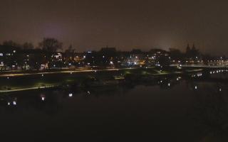 Kraków widok na Most Grunwaldzki - 16-12-2025 21:23