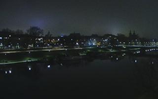 Kraków widok na Most Grunwaldzki - 16-12-2025 21:46