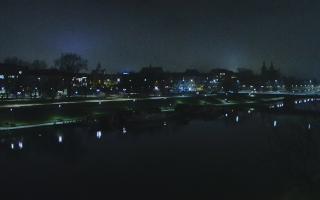 Kraków widok na Most Grunwaldzki - 16-12-2025 22:01