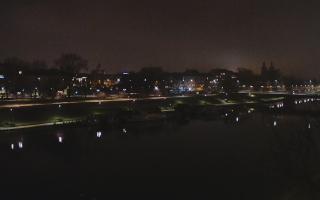 Kraków widok na Most Grunwaldzki - 16-12-2025 22:47