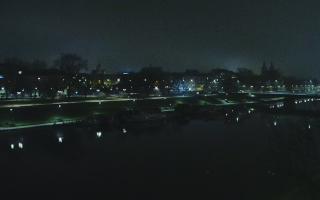 Kraków widok na Most Grunwaldzki - 16-12-2025 23:02