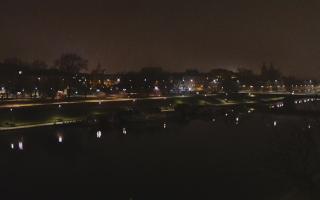 Kraków widok na Most Grunwaldzki - 16-12-2025 23:17