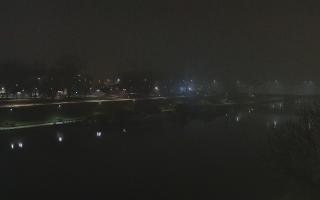 Kraków widok na Most Grunwaldzki - 17-12-2025 00:18