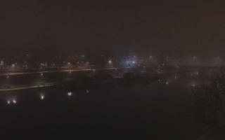 Kraków widok na Most Grunwaldzki - 17-12-2025 00:25