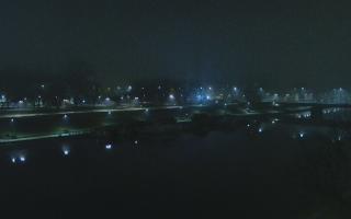 Kraków widok na Most Grunwaldzki - 17-12-2025 02:12