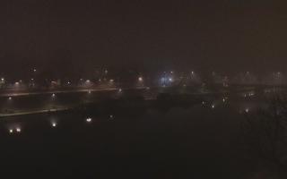 Kraków widok na Most Grunwaldzki - 17-12-2025 02:50