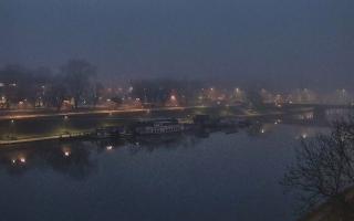 Kraków widok na Most Grunwaldzki - 17-12-2025 05:44
