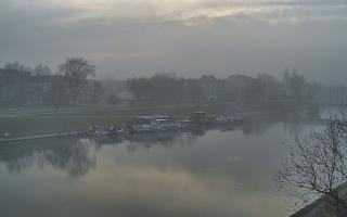 Kraków widok na Most Grunwaldzki - 17-12-2025 06:30