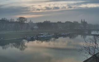 Kraków widok na Most Grunwaldzki - 17-12-2025 06:37