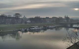 Kraków widok na Most Grunwaldzki - 17-12-2025 07:23