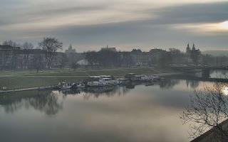 Kraków widok na Most Grunwaldzki - 17-12-2025 07:30