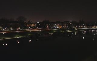 Kraków widok na Most Grunwaldzki - 18-12-2025 00:27
