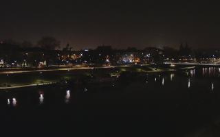 Kraków widok na Most Grunwaldzki - 18-12-2025 00:43