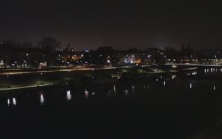 Kraków widok na Most Grunwaldzki - 18-12-2025 00:50