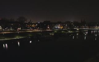 Kraków widok na Most Grunwaldzki - 18-12-2025 01:13