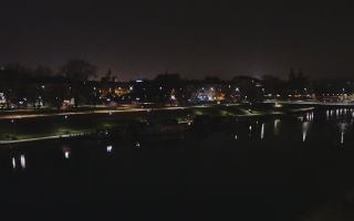 Kraków widok na Most Grunwaldzki - 18-12-2025 01:21