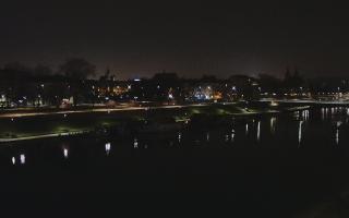 Kraków widok na Most Grunwaldzki - 18-12-2025 01:43