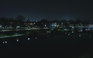 Kraków widok na Most Grunwaldzki - 18-12-2025 02:06
