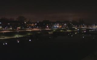 Kraków widok na Most Grunwaldzki - 18-12-2025 23:36