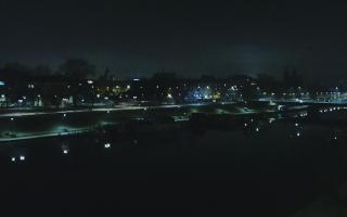 Kraków widok na Most Grunwaldzki - 18-12-2025 23:44