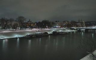 Kraków widok na Most Grunwaldzki - 08-01-2026 23:07