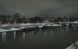 Kraków widok na Most Grunwaldzki - 08-01-2026 23:23