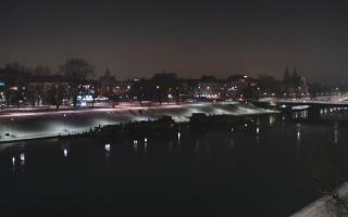 Kraków widok na Most Grunwaldzki - 09-01-2026 22:39