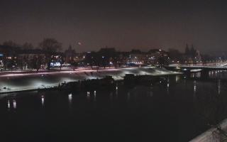 Kraków widok na Most Grunwaldzki - 09-01-2026 22:47