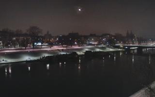 Kraków widok na Most Grunwaldzki - 09-01-2026 23:32
