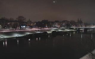Kraków widok na Most Grunwaldzki - 09-01-2026 23:47