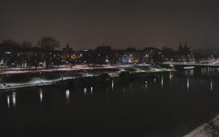 Kraków widok na Most Grunwaldzki - 22-01-2026 23:52