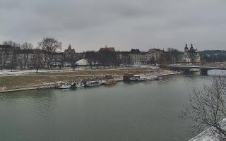Kraków widok na Most Grunwaldzki - 29-01-2026 11:36