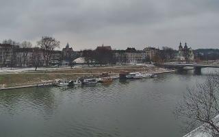 Kraków widok na Most Grunwaldzki - 29-01-2026 11:59