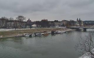 Kraków widok na Most Grunwaldzki - 29-01-2026 12:14