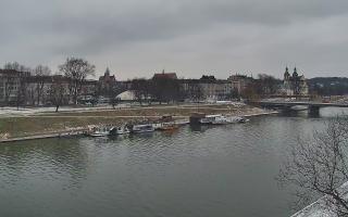 Kraków widok na Most Grunwaldzki - 29-01-2026 12:21