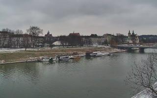 Kraków widok na Most Grunwaldzki - 29-01-2026 12:44