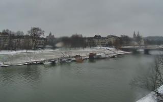 Kraków widok na Most Grunwaldzki - 30-01-2026 12:01