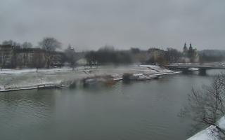 Kraków widok na Most Grunwaldzki - 30-01-2026 13:01