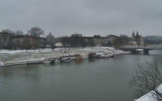 Kraków widok na Most Grunwaldzki - 30-01-2026 13:24