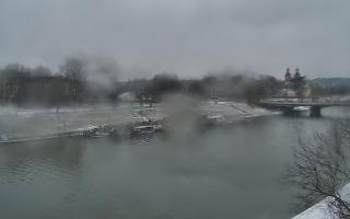 Kraków widok na Most Grunwaldzki - 30-01-2026 13:55