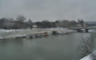 Kraków widok na Most Grunwaldzki - 30-01-2026 14:10