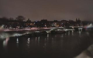 Kraków widok na Most Grunwaldzki - 31-01-2026 05:05