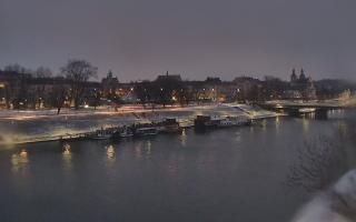 Kraków widok na Most Grunwaldzki - 31-01-2026 05:36