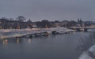 Kraków widok na Most Grunwaldzki - 31-01-2026 05:43