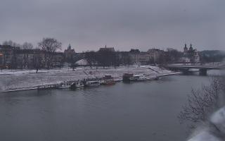 Kraków widok na Most Grunwaldzki - 31-01-2026 05:51