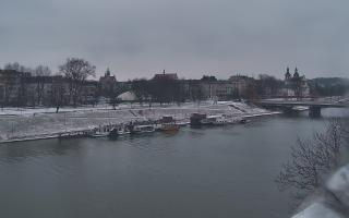 Kraków widok na Most Grunwaldzki - 31-01-2026 05:58