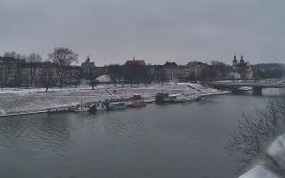 Kraków widok na Most Grunwaldzki - 31-01-2026 06:06