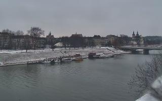 Kraków widok na Most Grunwaldzki - 31-01-2026 06:14
