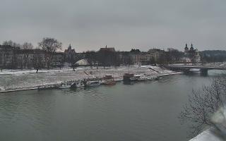 Kraków widok na Most Grunwaldzki - 31-01-2026 06:29